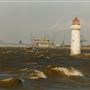 New Brighton Lighthouse and Fort Perch Rock