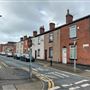 Terraced housing area in Leigh