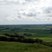 A - NE - Wye National Nature Reserve ( Devil's Kneading Trough/Wye Downs) and L - Wye Crown