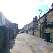 Alley behind Herbert Street, Saltaire