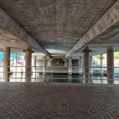 Concrete Road Bridge over Mariners Canal