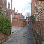 Ginnel off Grange Lane, Didsbury