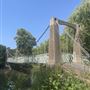 Wardown suspension bridge