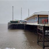 Blackpool - South Shore: Pier, Promenade and Car Park