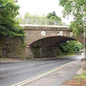 Bridge next to Wentworth Arms