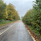 Closable A-Road, Woodhall Estate
