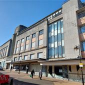 EXT Disused Beales Shopping Centre, Mansfield Town Centre